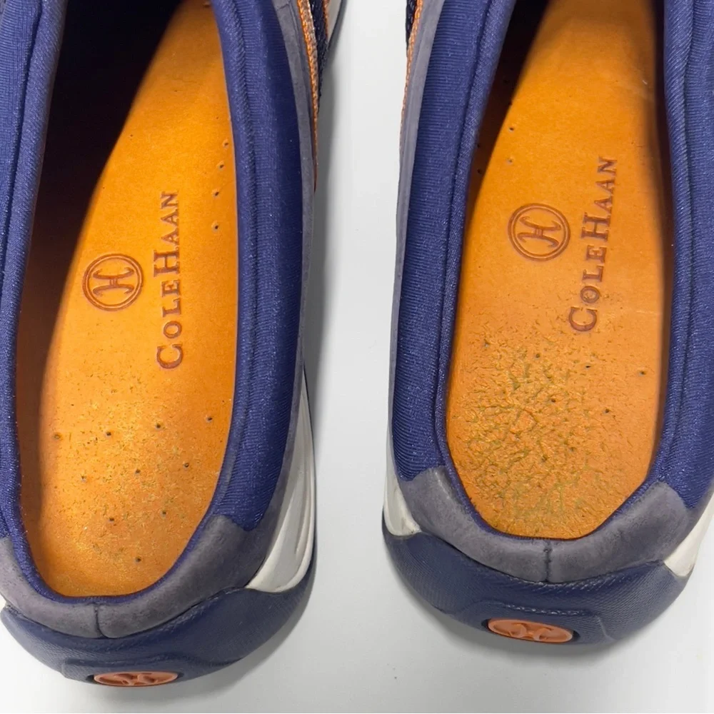 COLE HAAN women’s Size Slip On Sneaker Mules Purple And Orange
